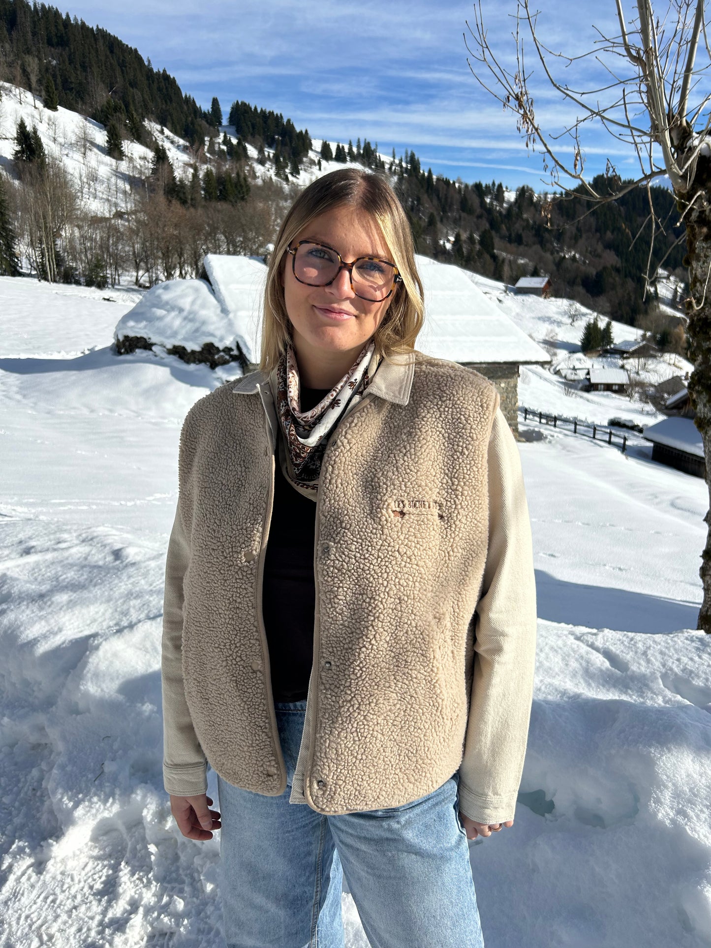 Gilet sans manches CERF LES BICHETTES