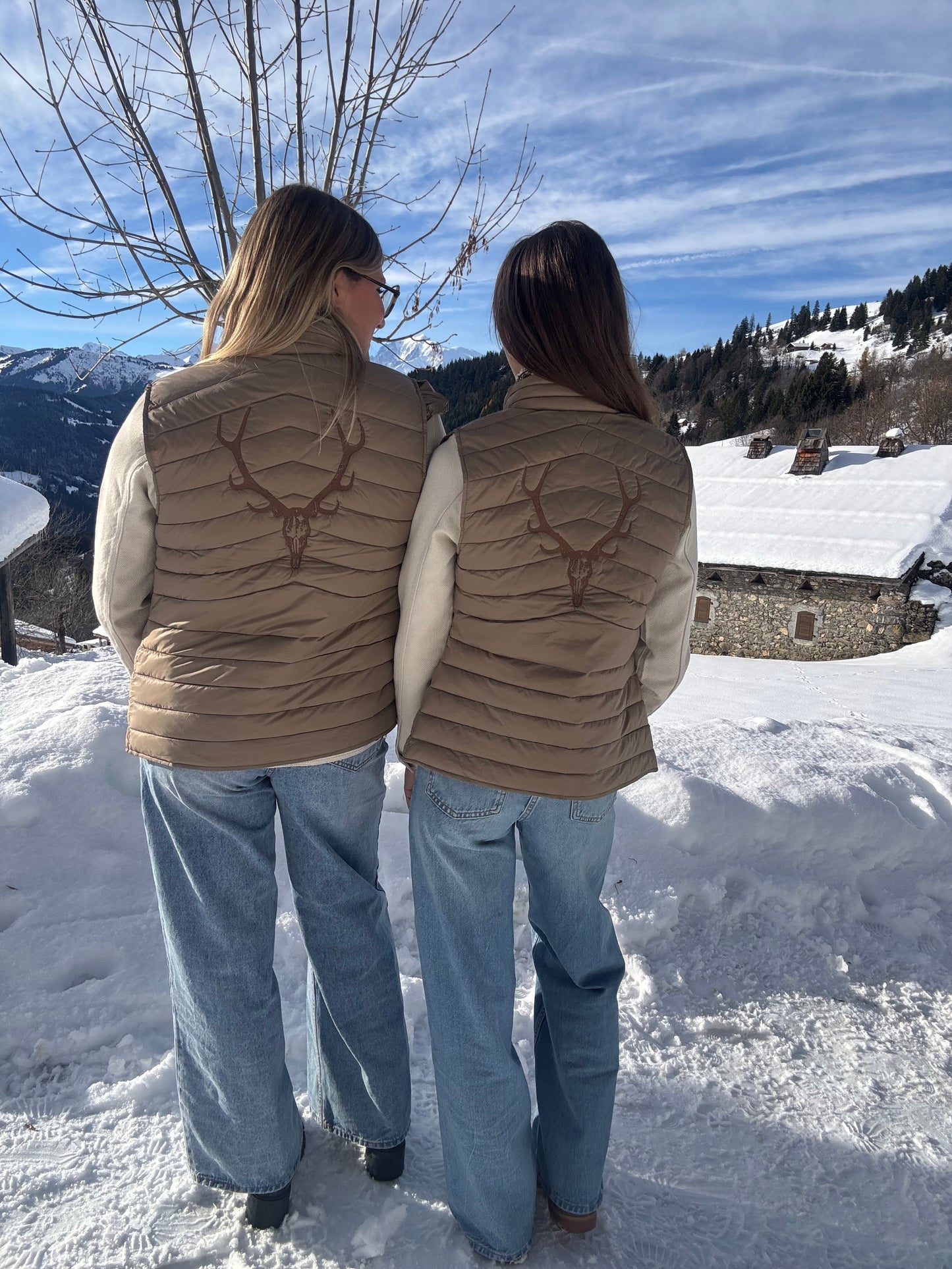 Doudoune sans manches CERF LES BICHETTES