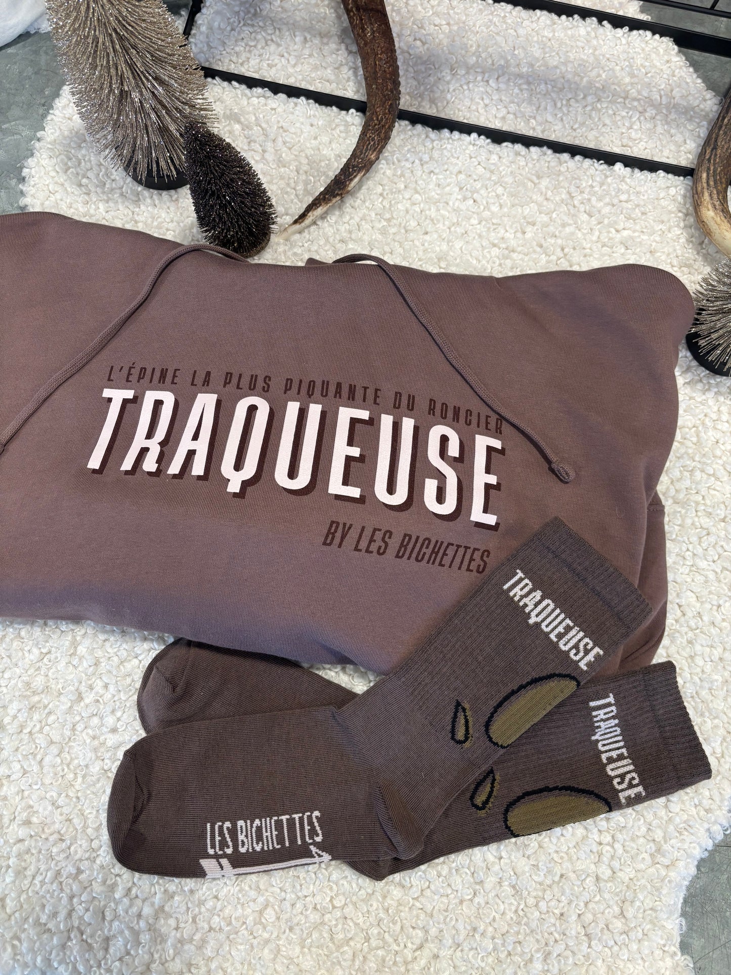 Chaussettes TRAQUEUSE LES BICHETTES