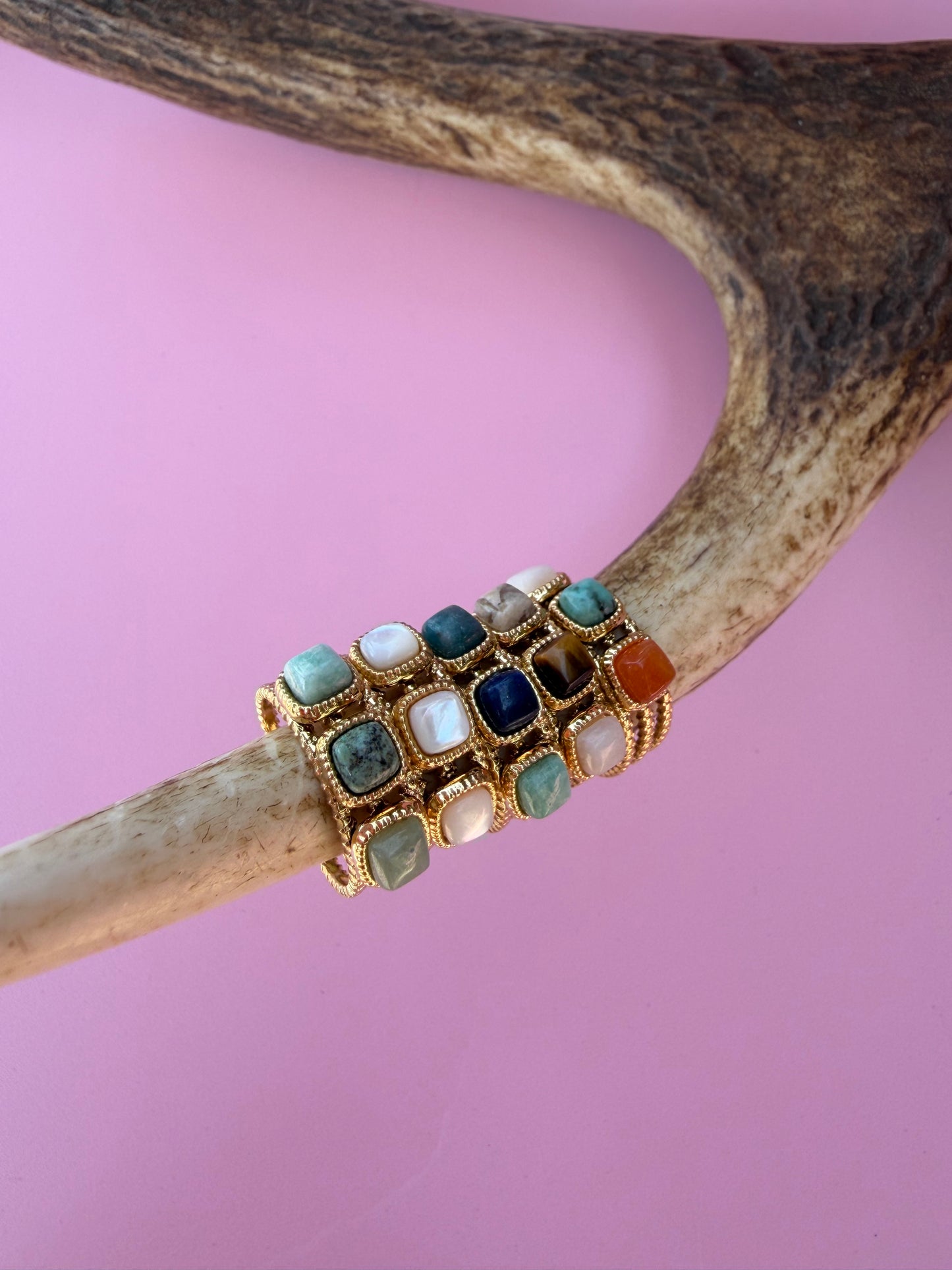Bague pierres