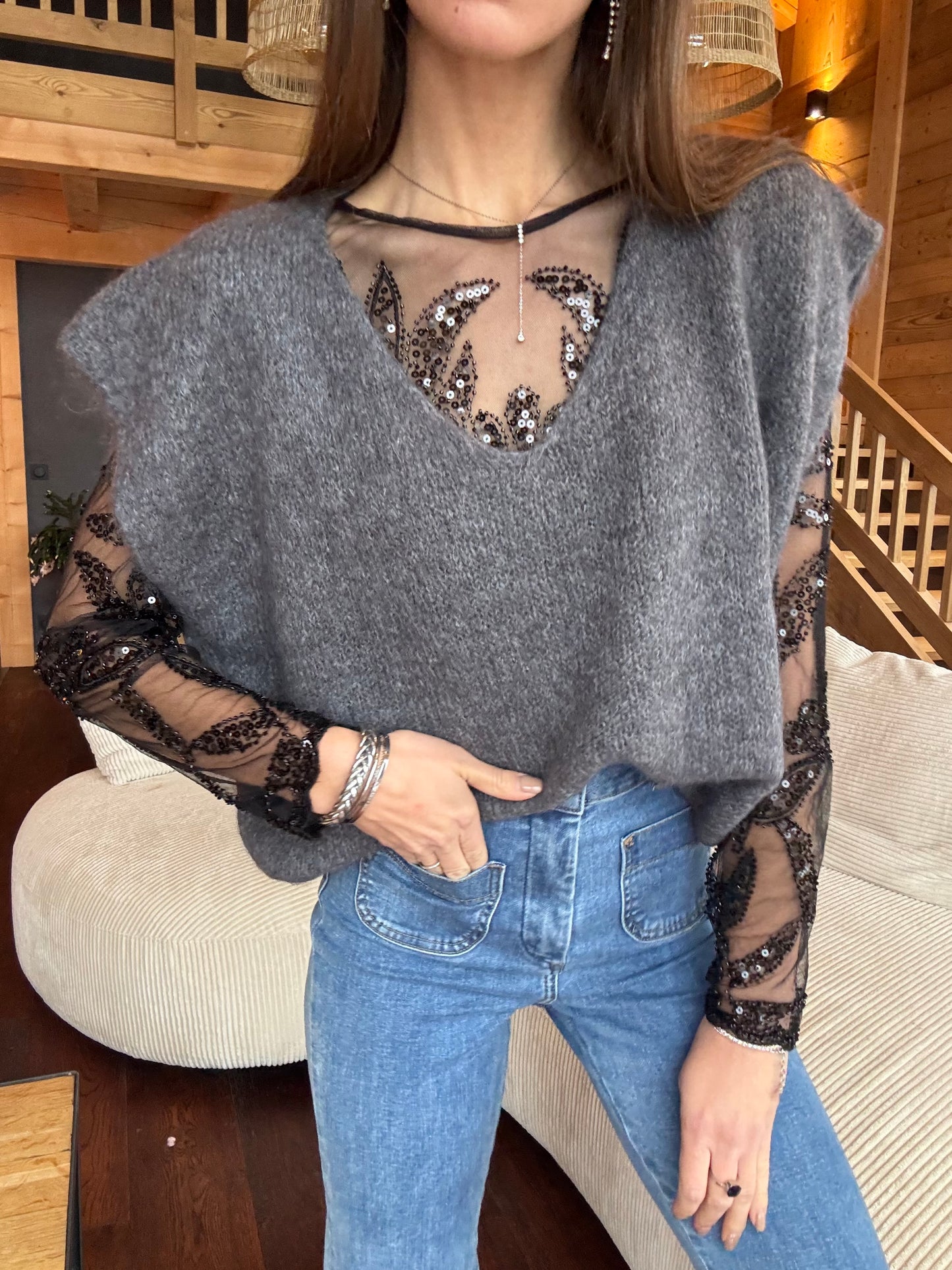 Pull sans manches JEMMY 🇮🇹