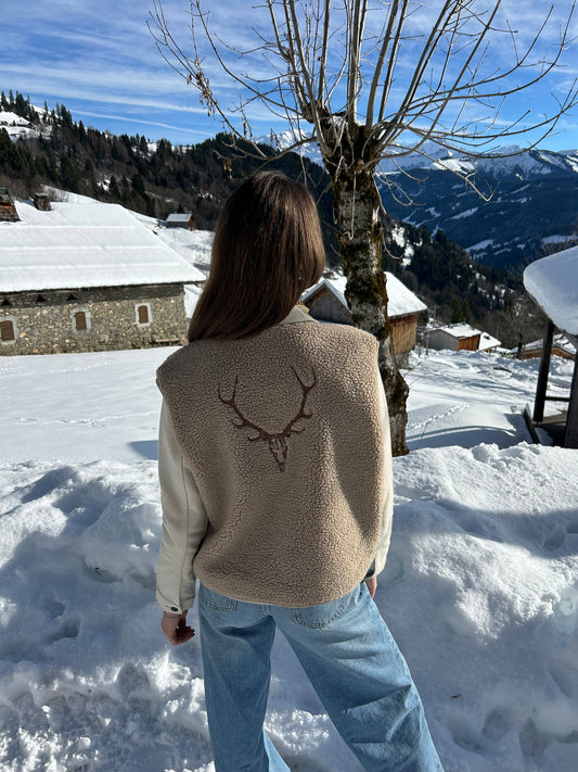 Gilet sans manches CERF LES BICHETTES