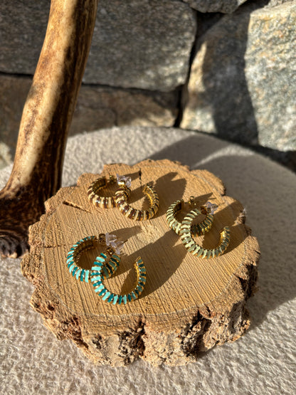 Boucles d’oreilles CRÉOLES