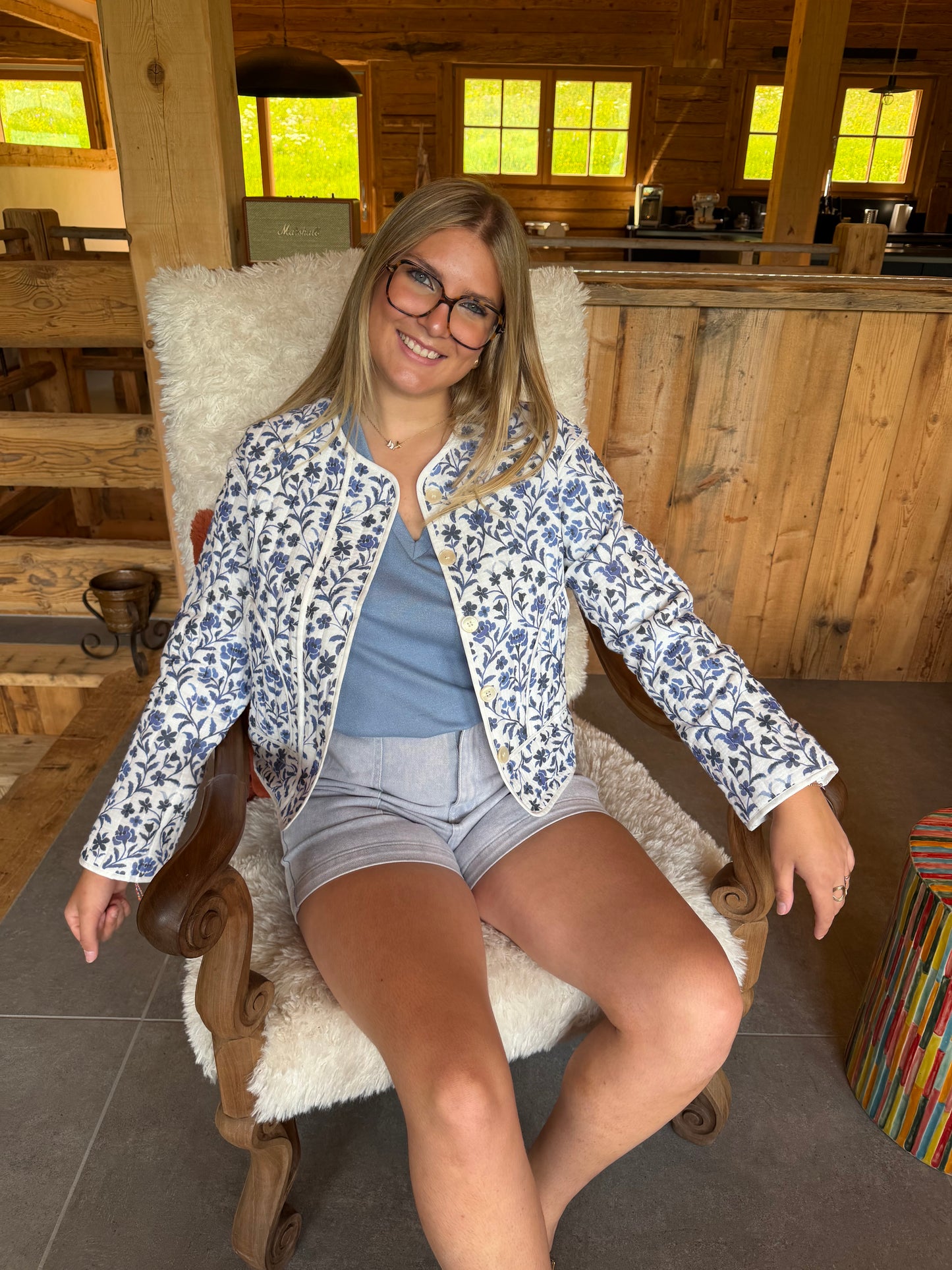 Veste BLEUET