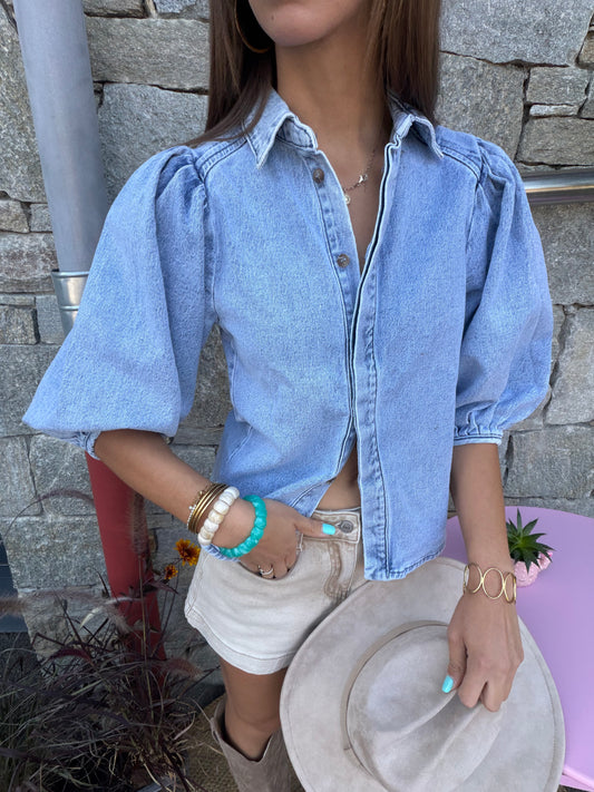 Chemise en jean BRATZ
