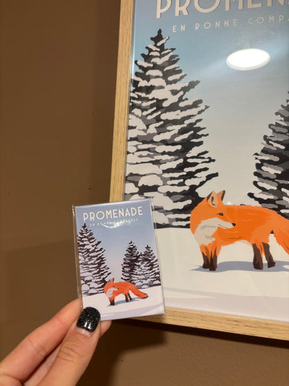 Coffret cadre & magnette ANIMAUX