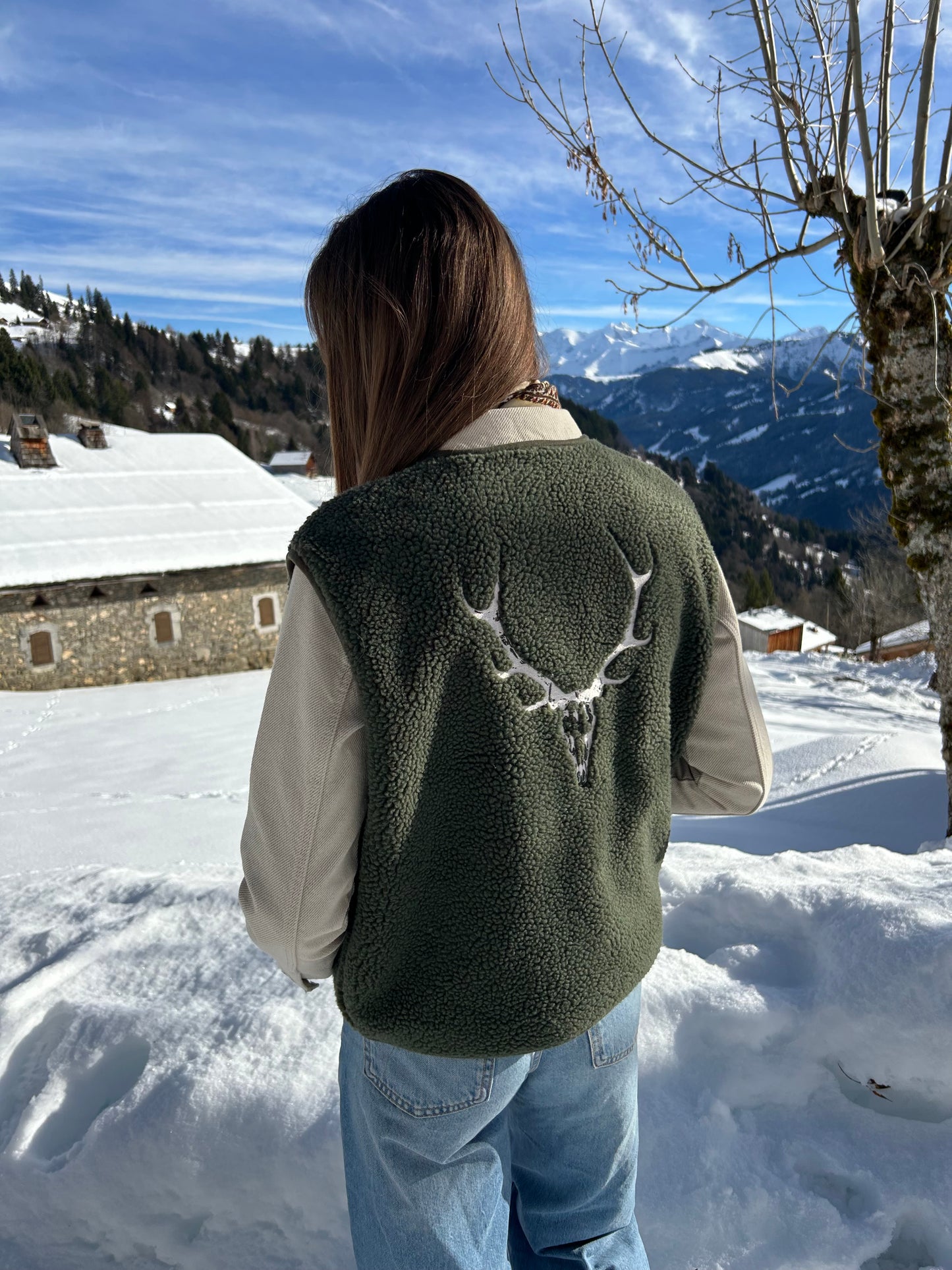 Gilet sans manches CERF LES BICHETTES