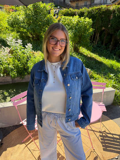 Veste en jean SABLE