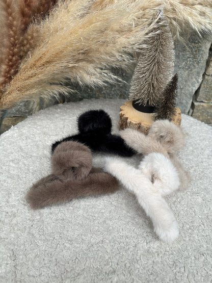 Pince à cheveux moumoute