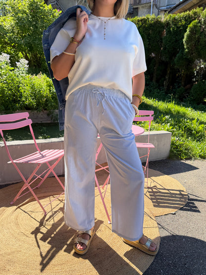 Pantalon rayé PROVENCE