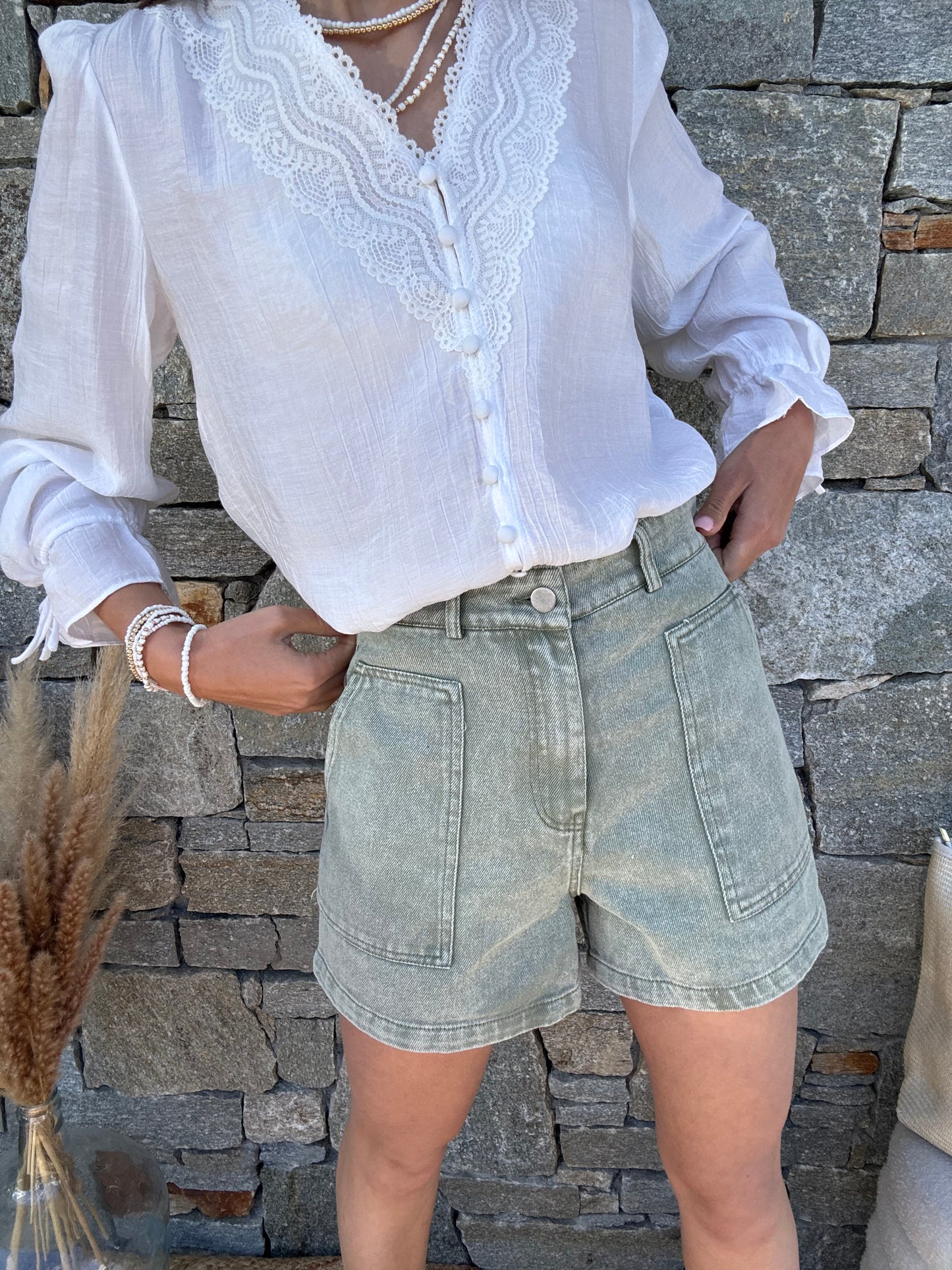 Short ACAJOU