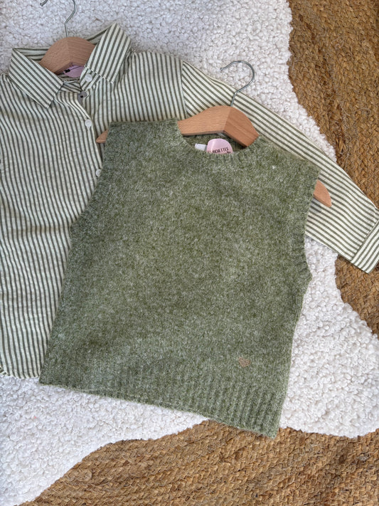 Pull sans manches enfant