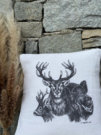 Coussin carré GRAND GIBIER