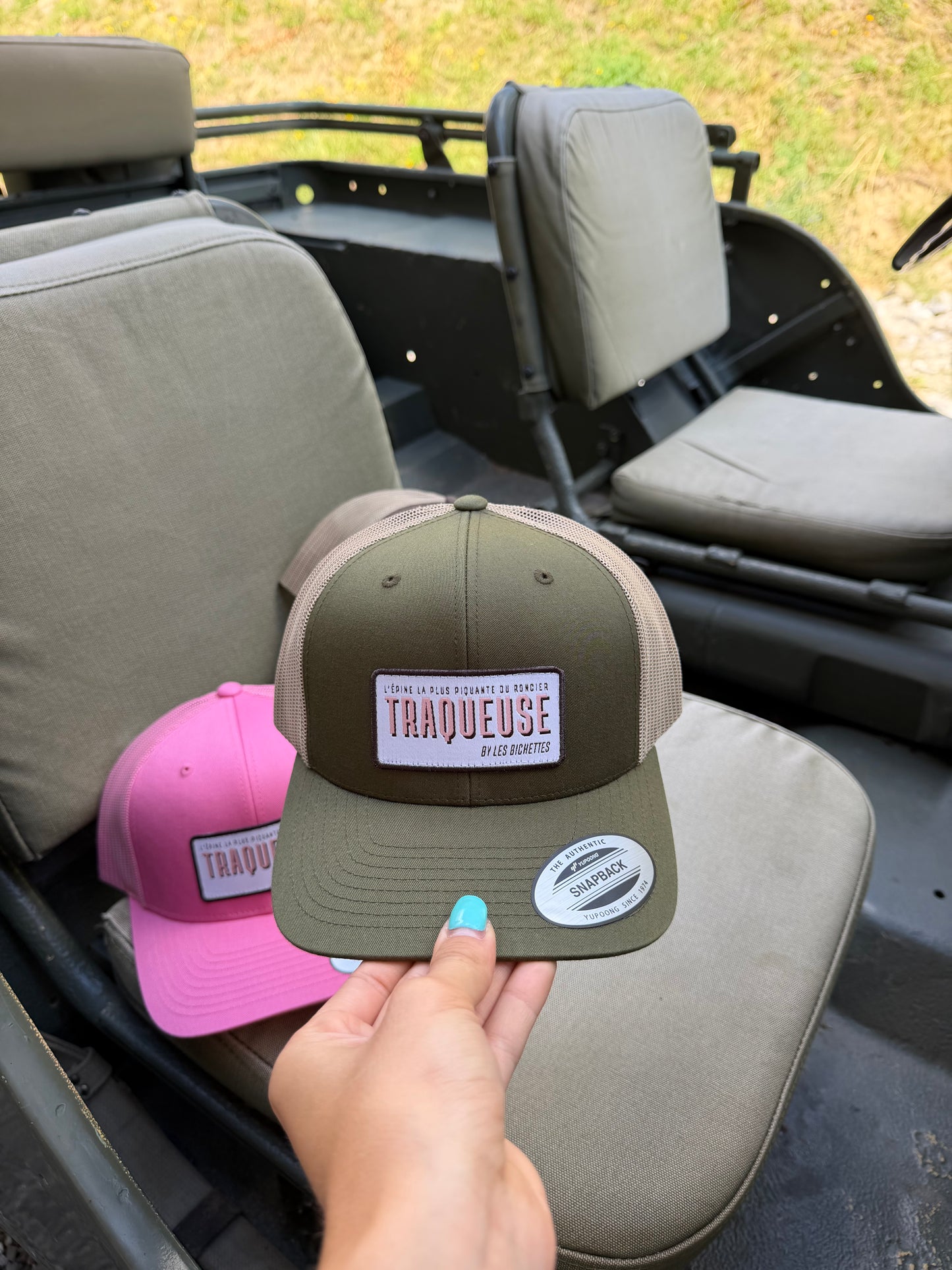 Casquette TRAQUEUSE
