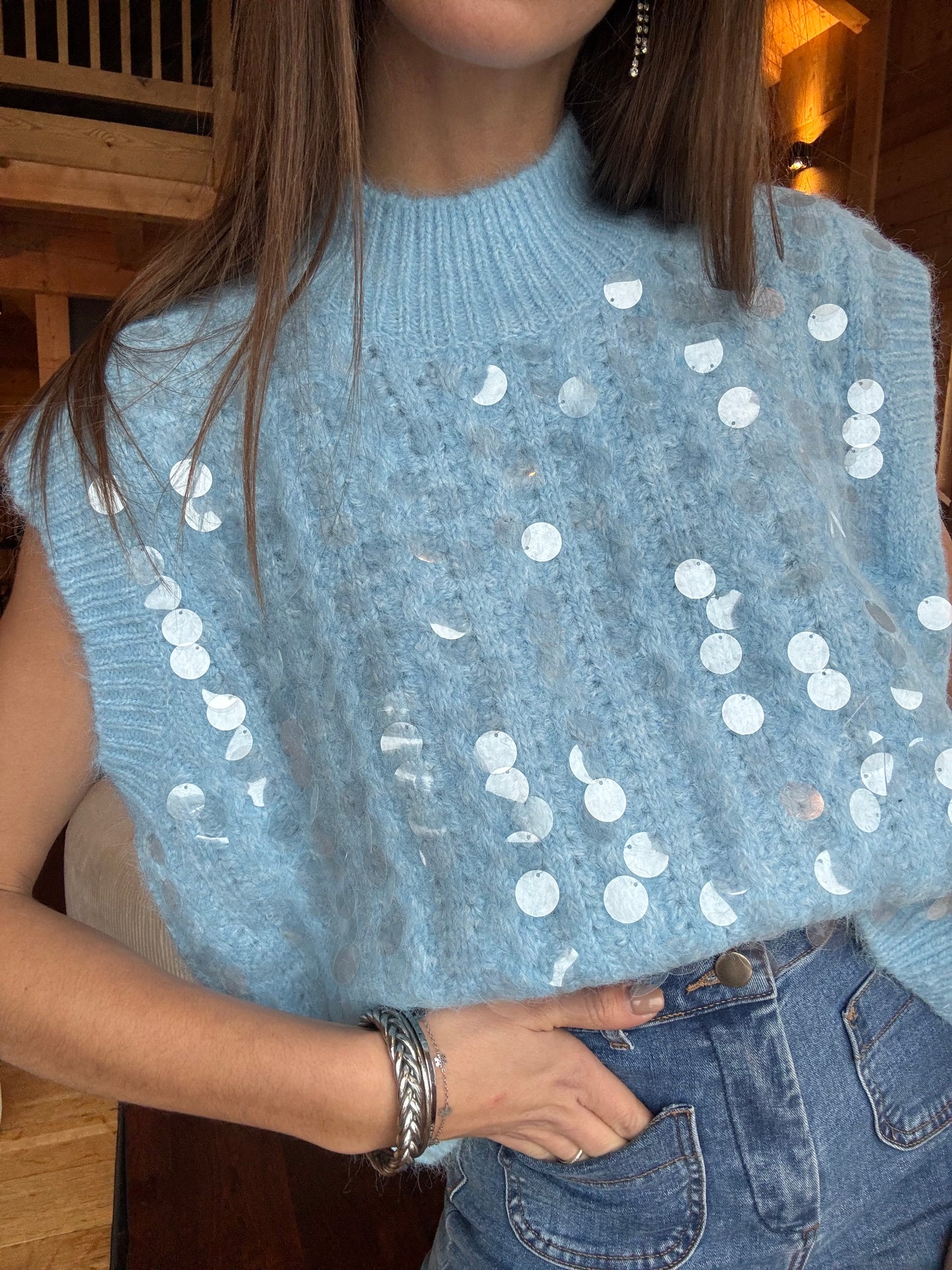 Pull sans manches CINDY 🇮🇹