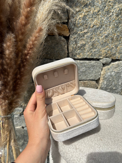 Boîte à bijoux de voyage