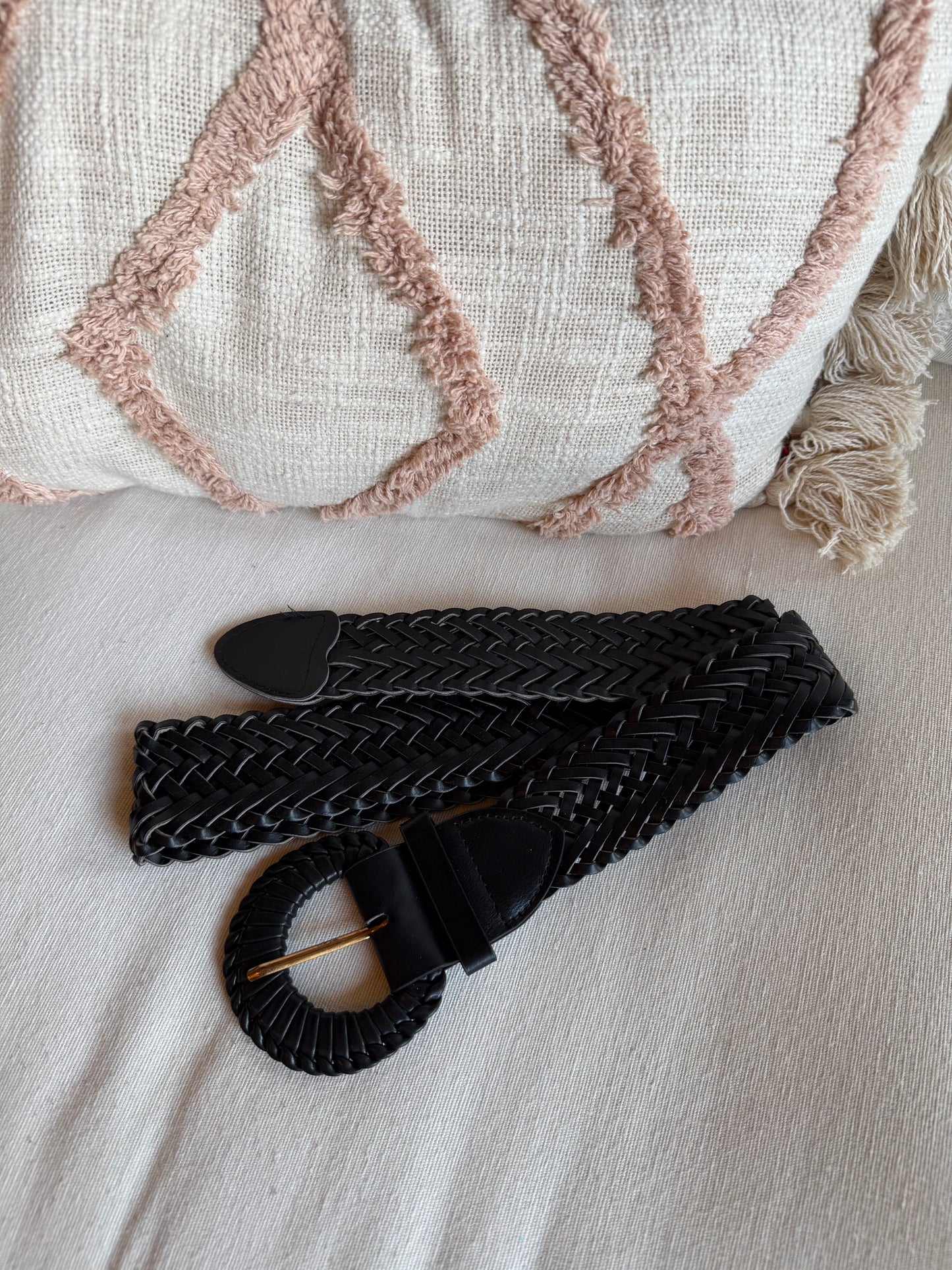 Ceinture tressée