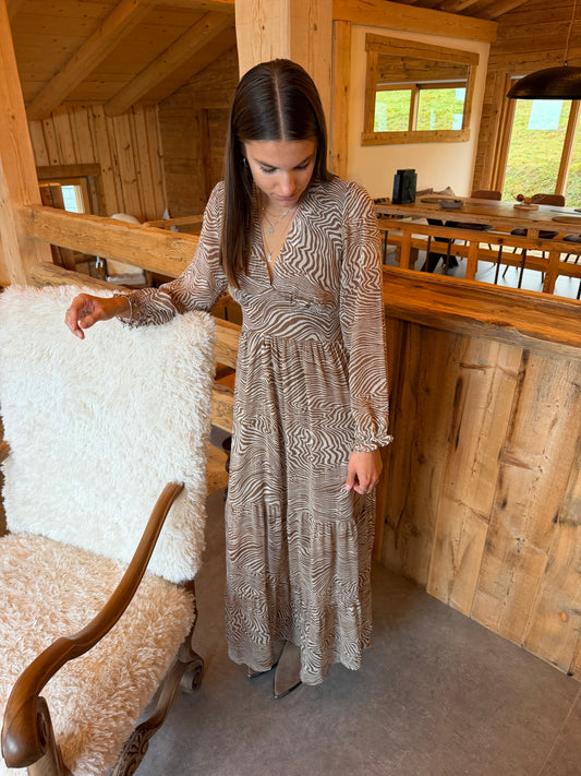 Robe VALENCIA manches longues