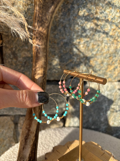 Boucles d’oreilles CRÉOLES