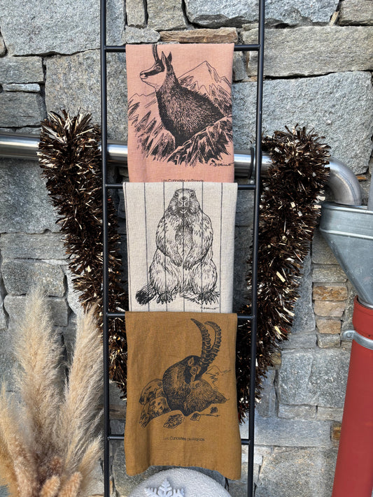 Coffret 3 torchons MONTAGNE