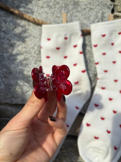 Coffret CHAUSSETTES CŒUR ET SA PINCE