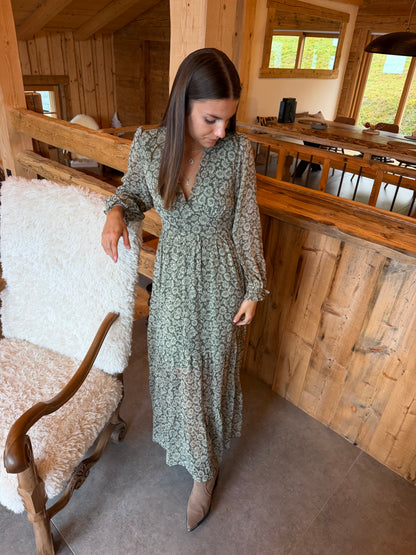 Robe VALENCIA manches longues