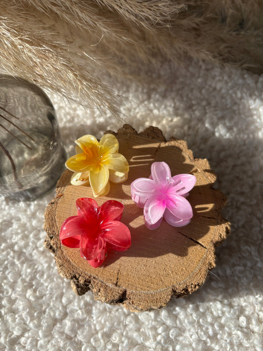Mini pince à cheveux FLEUR