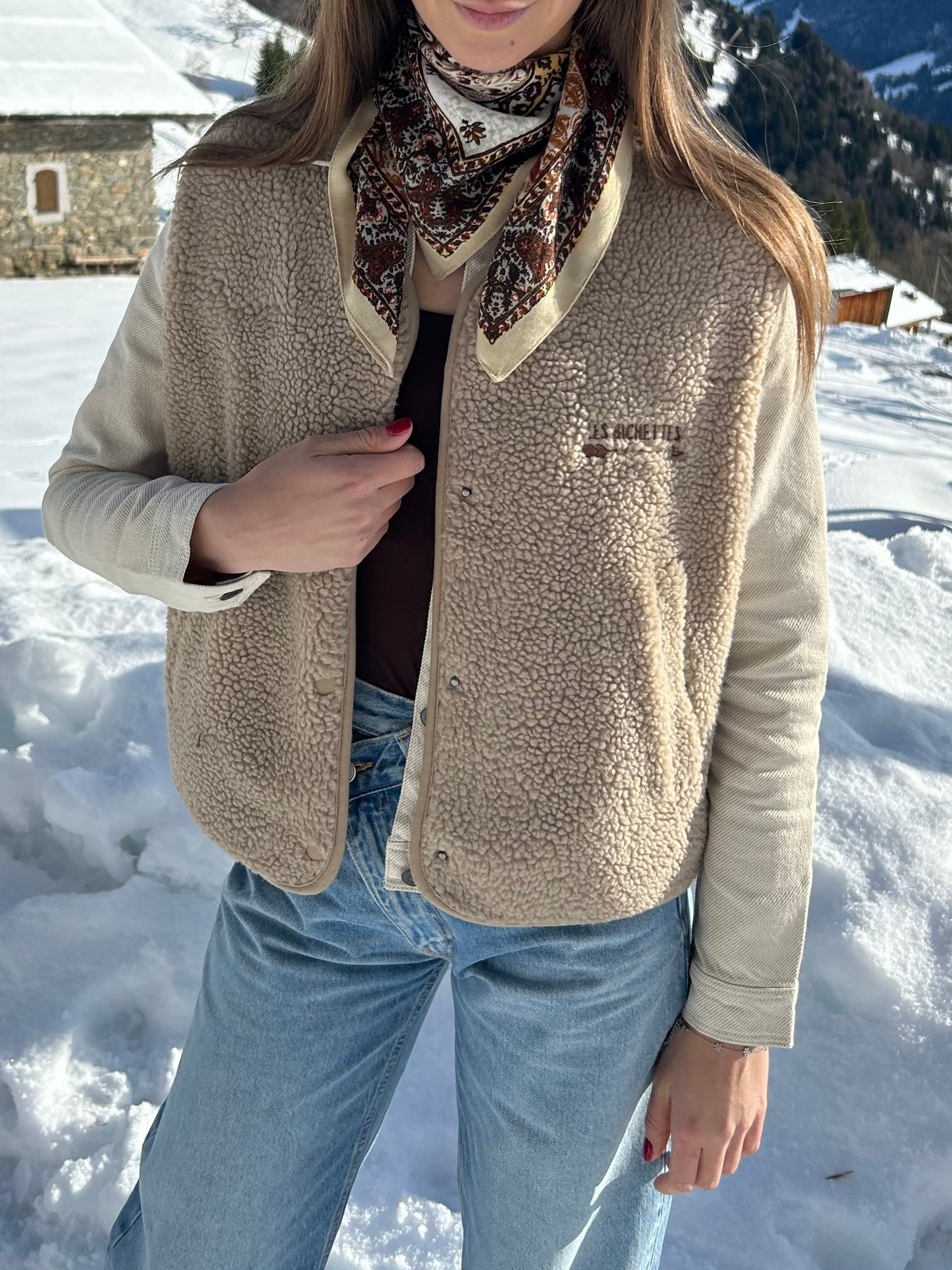 Gilet sans manches CERF LES BICHETTES