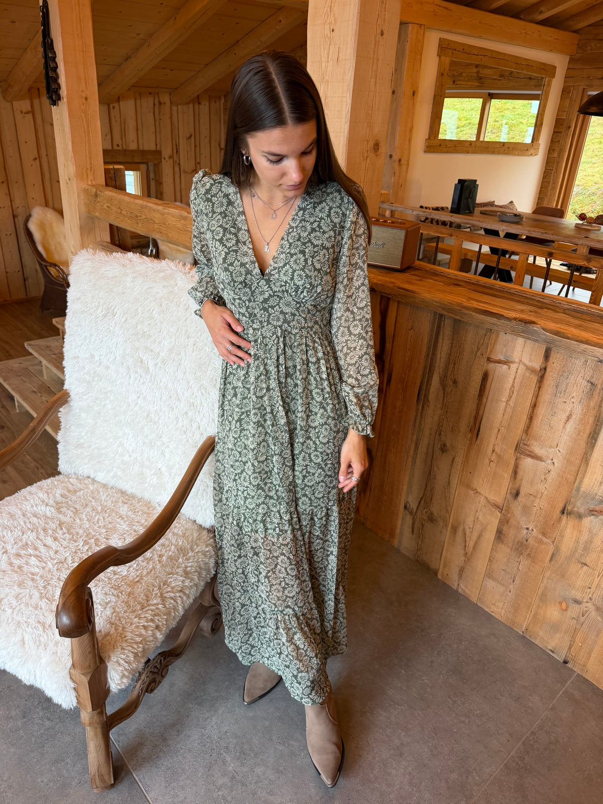 Robe VALENCIA manches longues