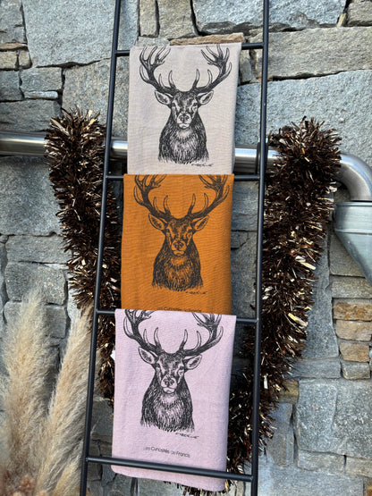 Coffret 3 torchons CERF