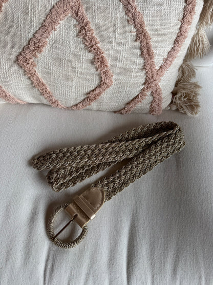 Ceinture tressée