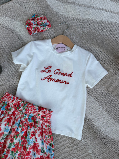 Tee-shirt GRAND AMOUR enfant
