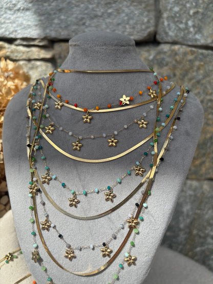 Collier multi-rangs