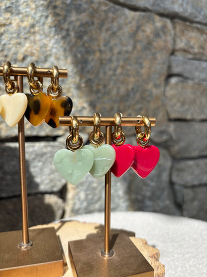 Boucles d’oreilles CŒUR