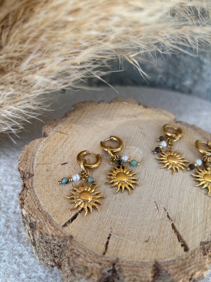 Boucles d’oreilles SOLEIL