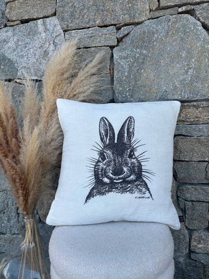 Coussin carré LAPIN