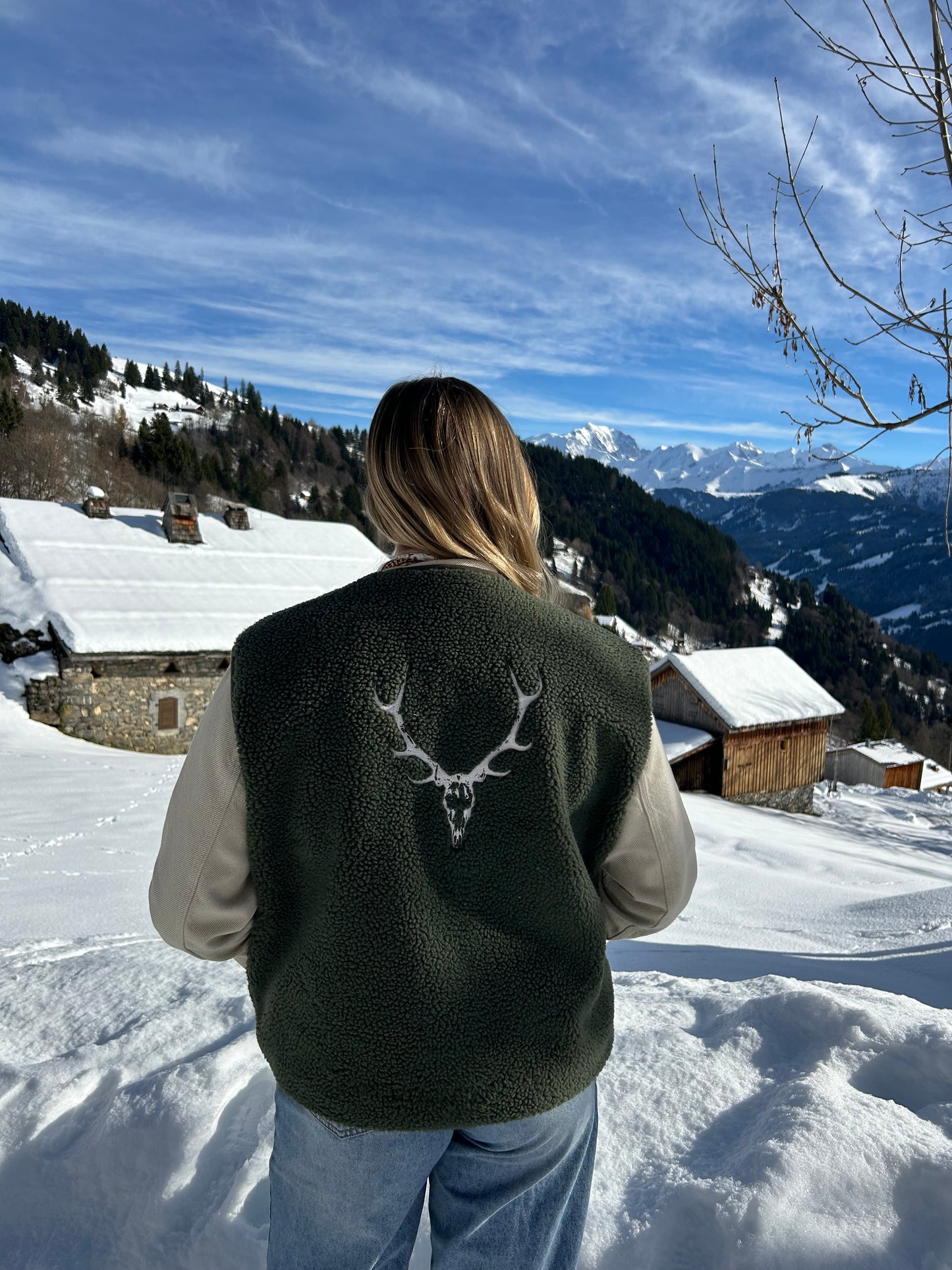 Gilet sans manches CERF LES BICHETTES