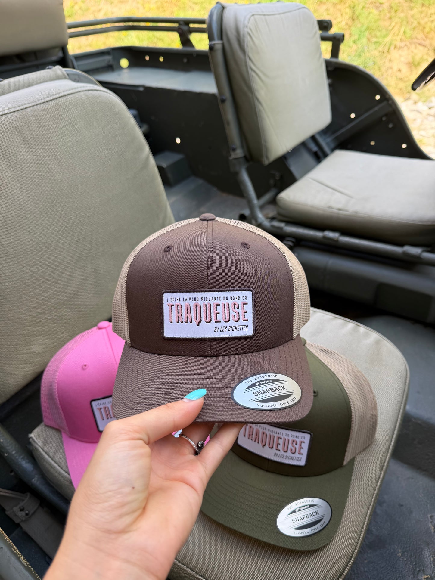 Casquette TRAQUEUSE