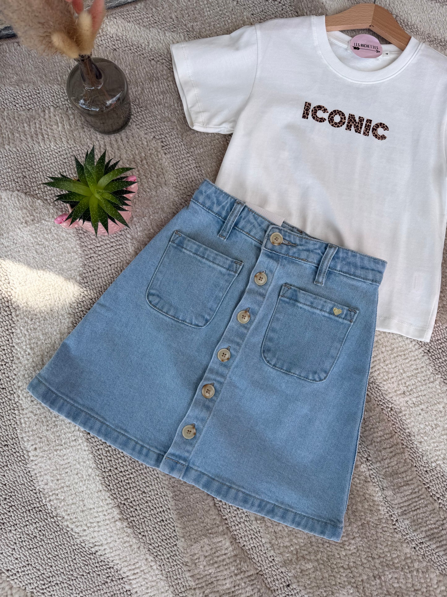 Jupe en jeans enfant