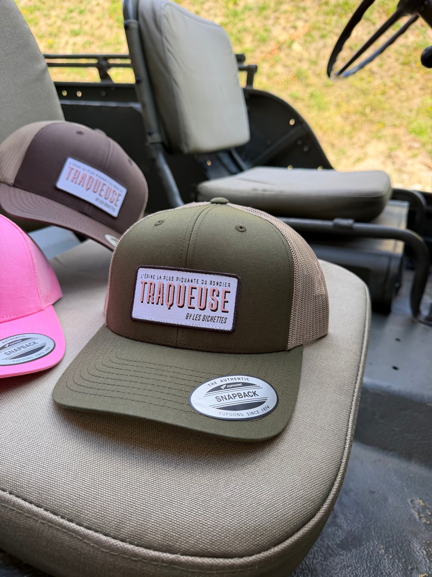 Casquette TRAQUEUSE