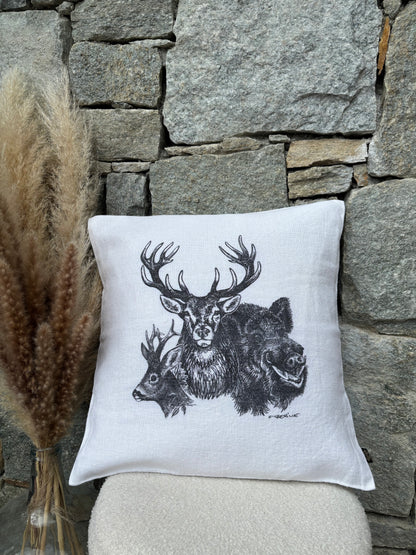 Coussin carré GRAND GIBIER