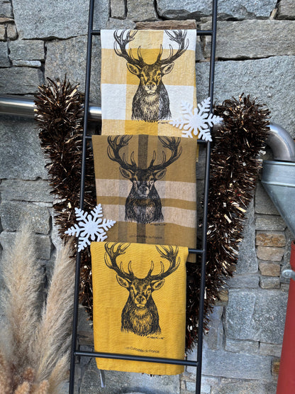 Coffret 3 torchons CERF