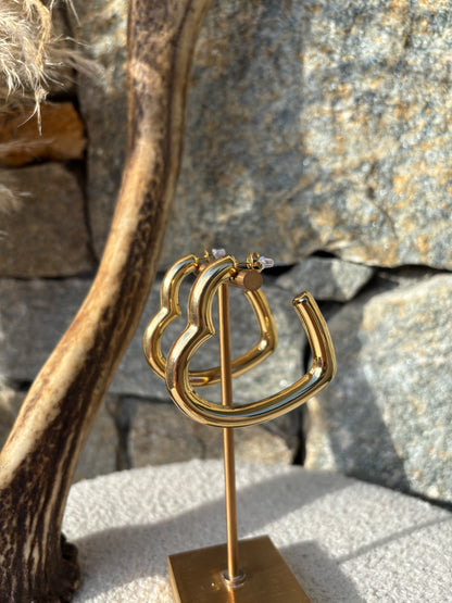 Boucles d’oreilles CŒUR