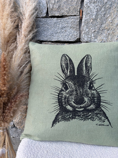 Coussin carré LAPIN