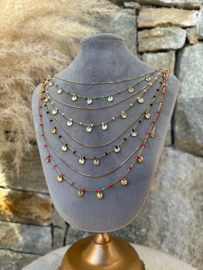 Collier multi-rangs