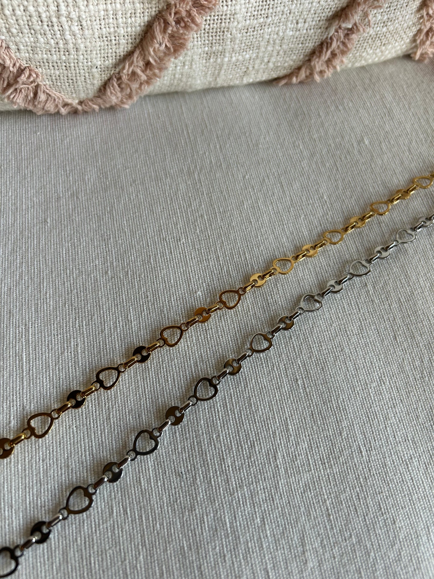 Ceinture chaine CŒUR