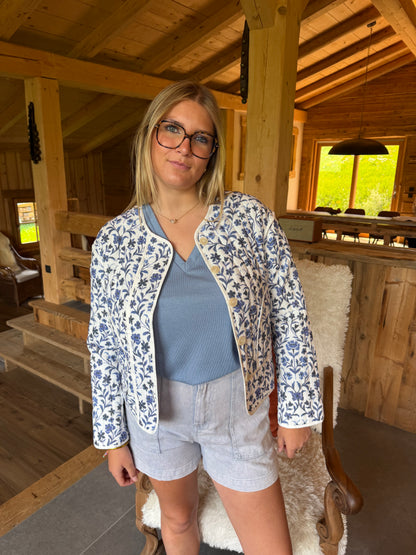 Veste BLEUET