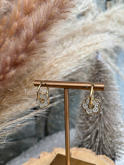 Boucles d’oreilles FLEUR