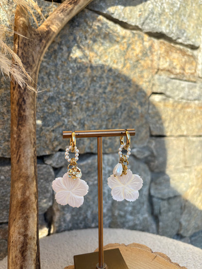 Boucles d’oreilles FLEUR