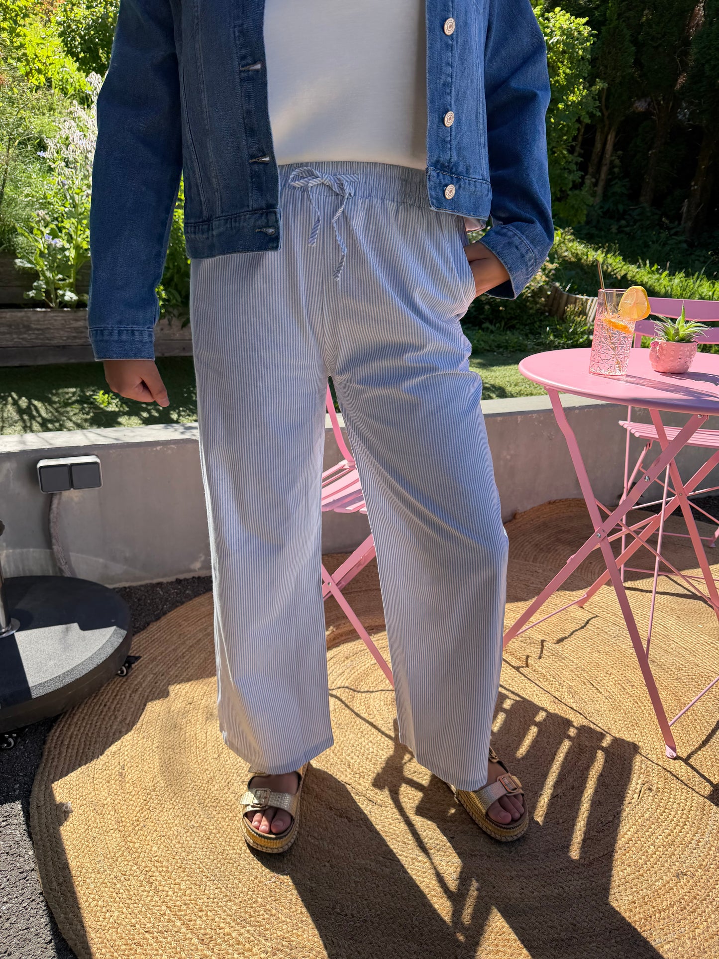 Pantalon rayé PROVENCE
